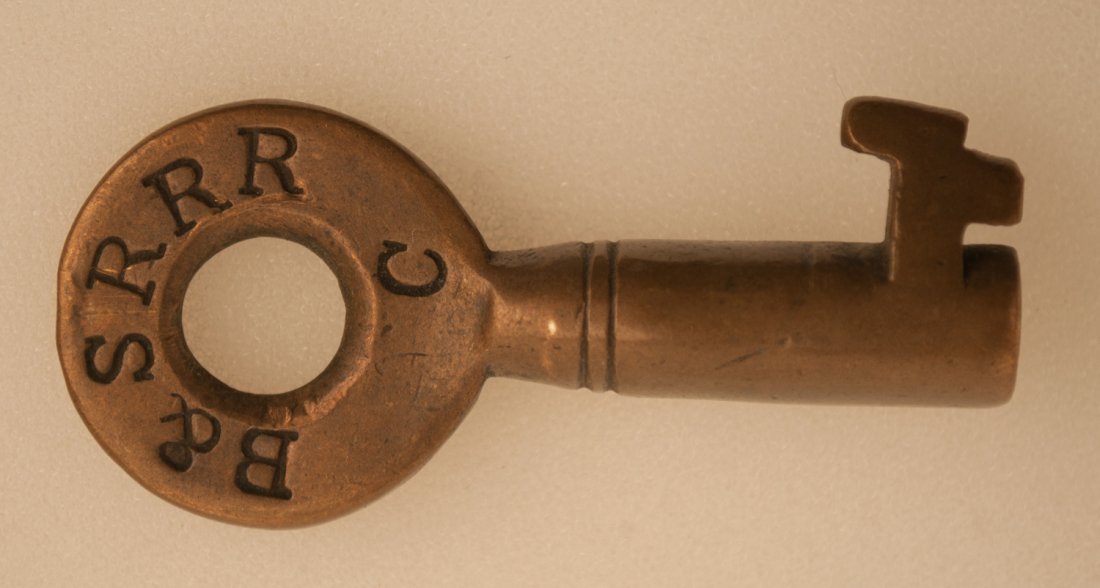 Bridgeton & Saco River Railroad Key (1 of 2)