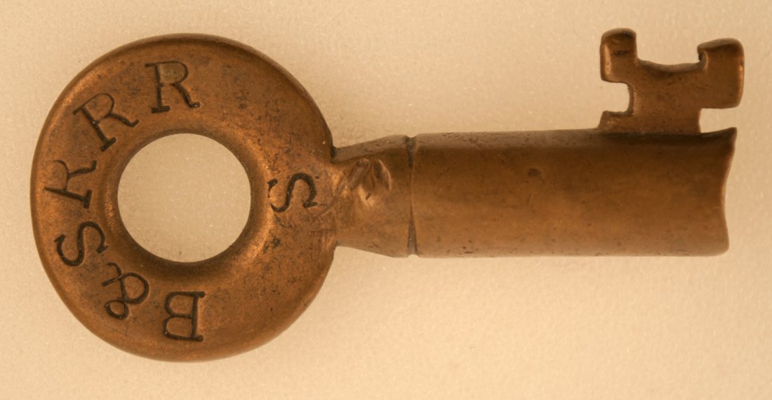 Bridgeton & Saco River Railroad Key (1 of 2)