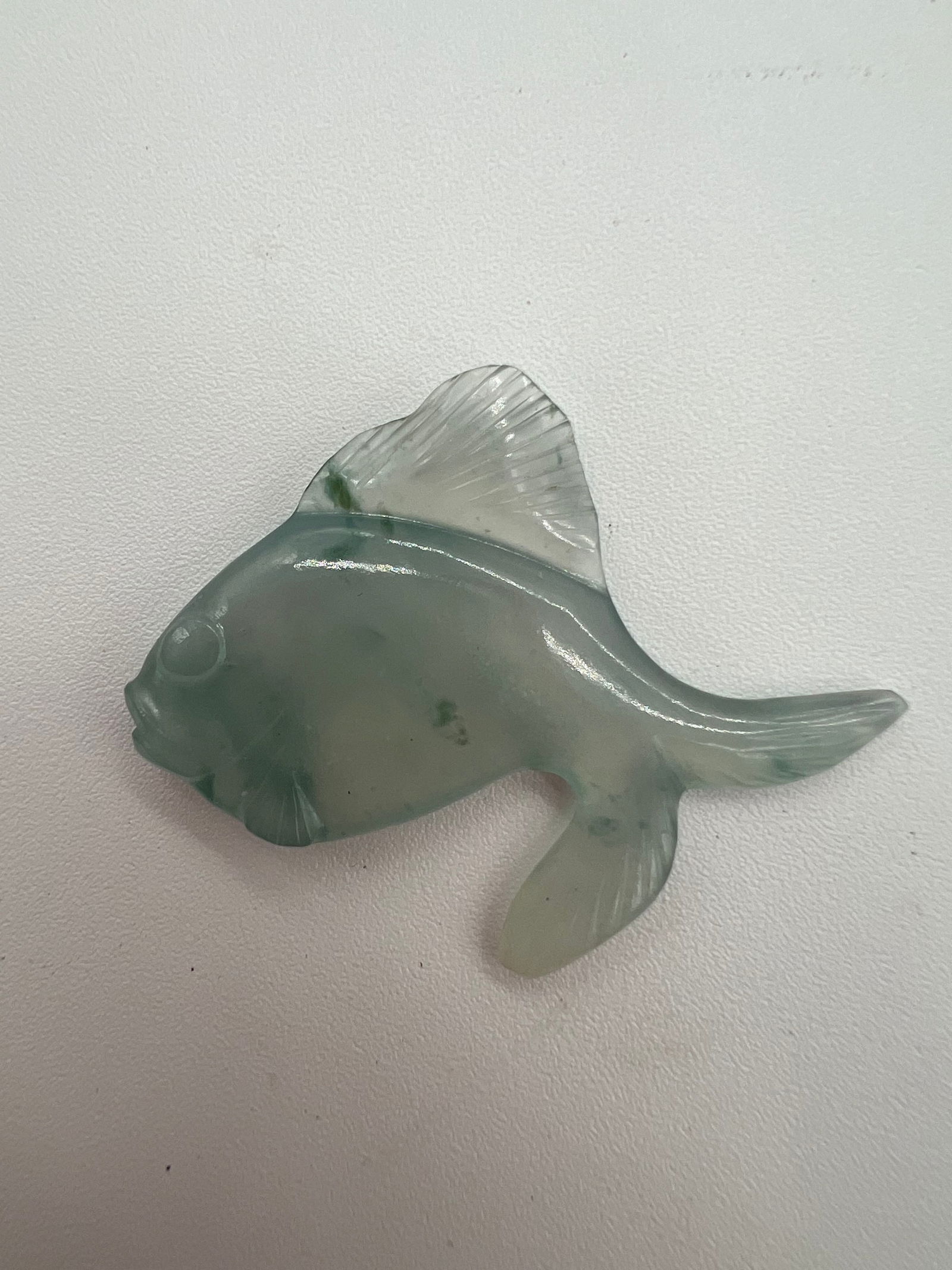 A Chinese icy jadeite fish (1 of 5)