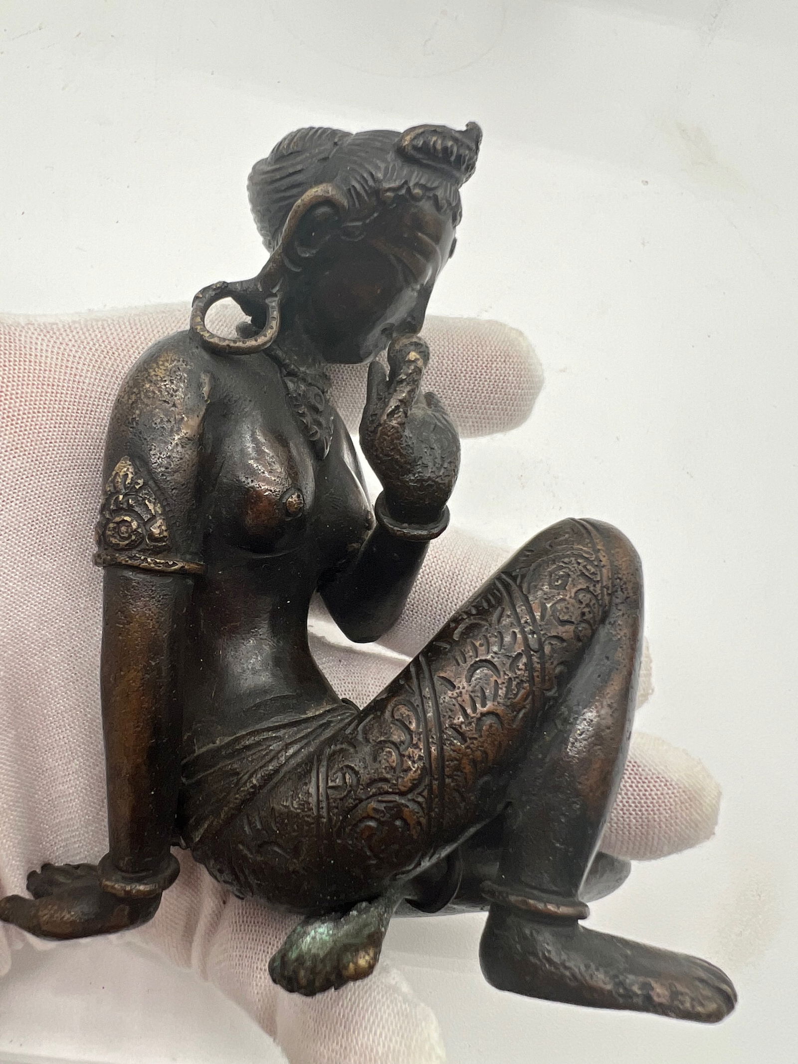 Antique Nepalese Bronze Buddha (1 of 4)