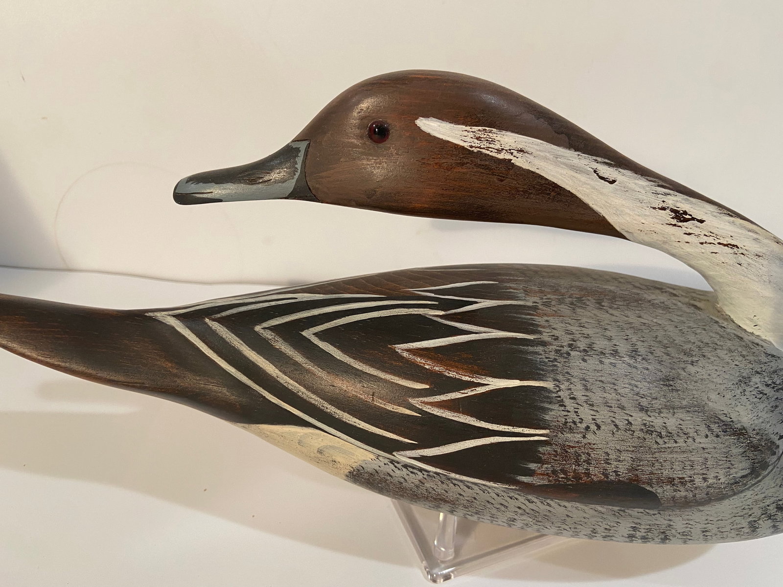 Vintage Pintail duck decoy by Robert. J. Lis (1 of 13)