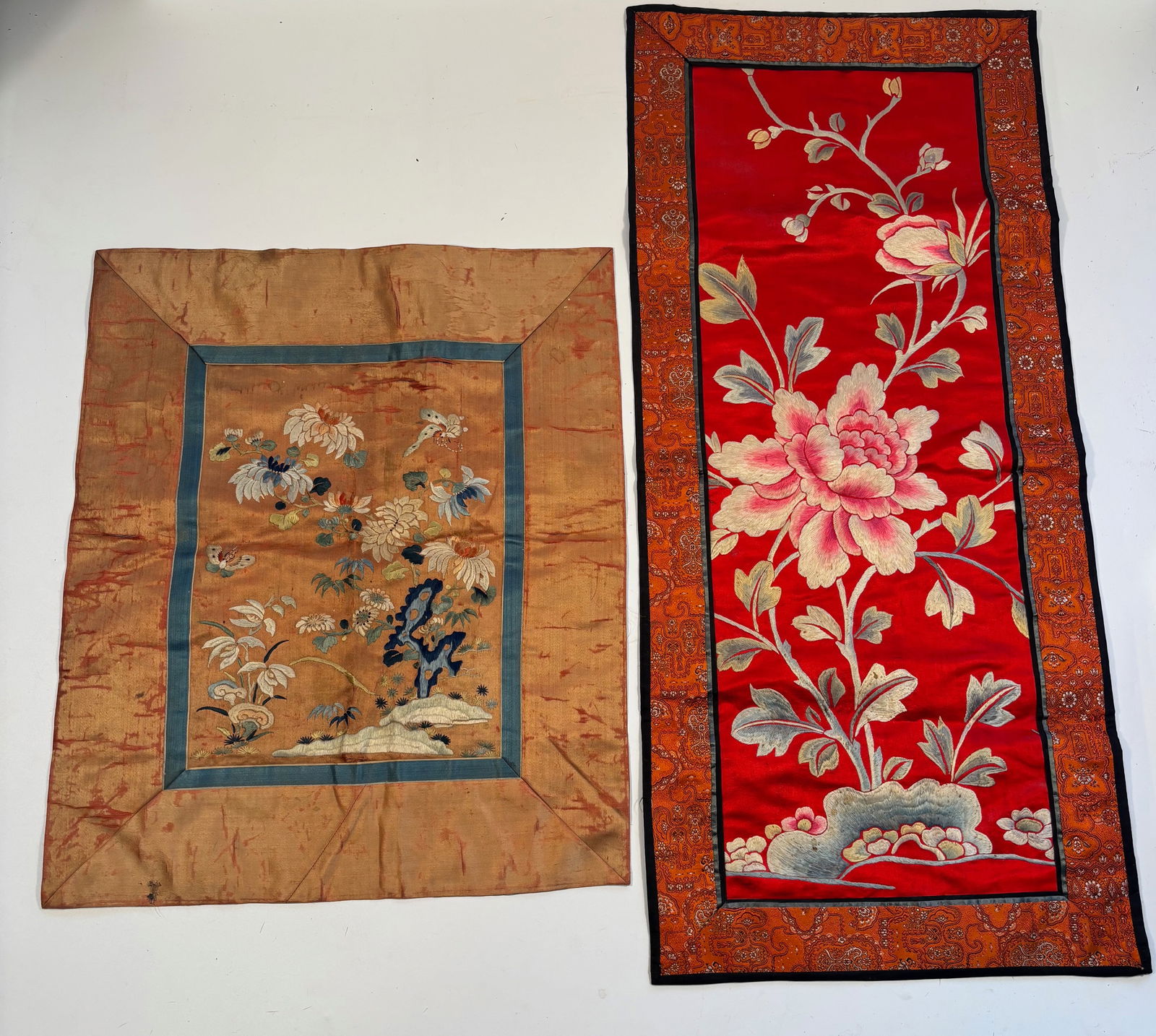 Two Chinese embroidery textile (1 of 7)
