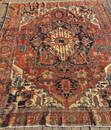 Antique Sarapi Persian 100% wool hand knotted rug