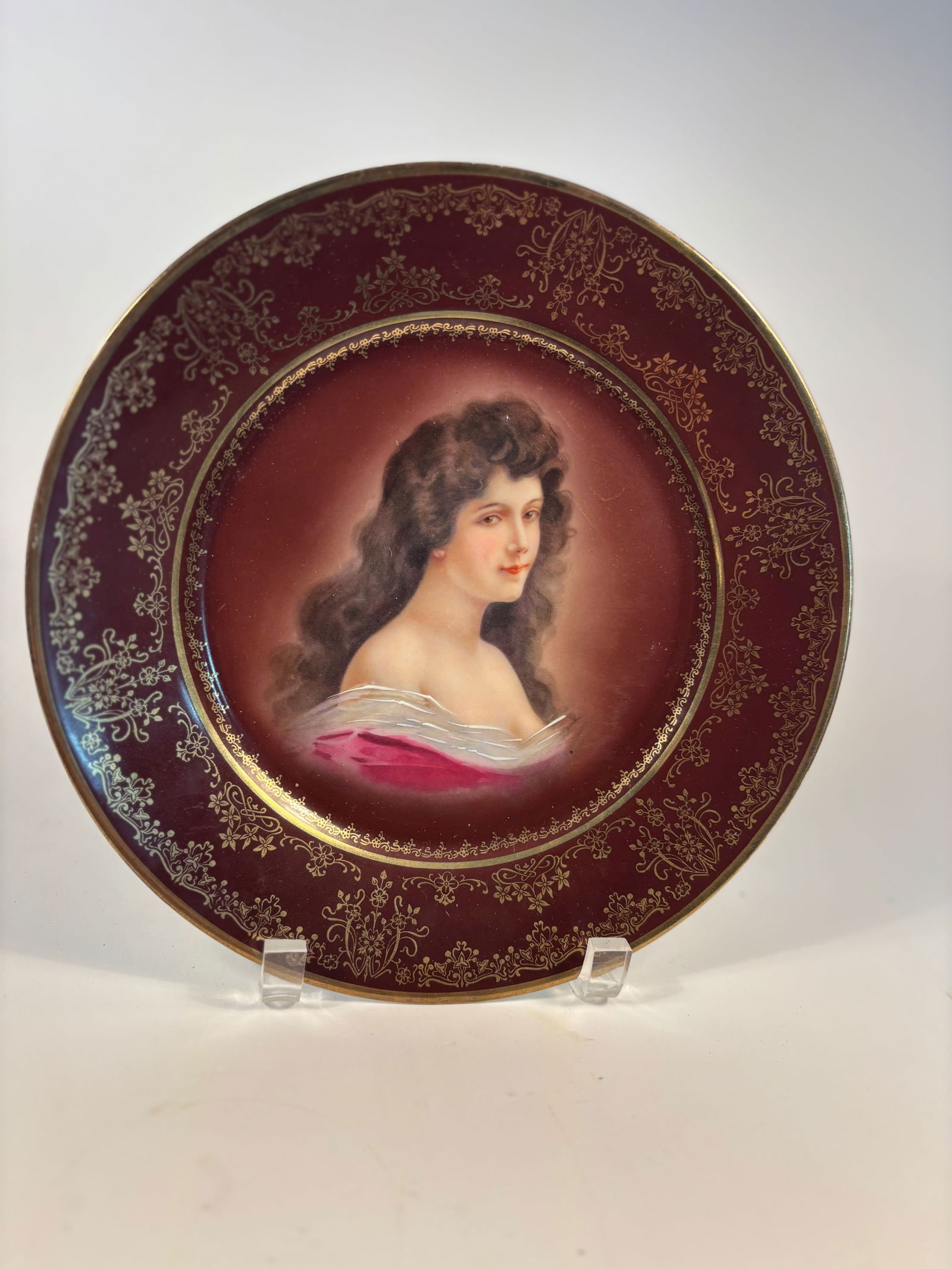Royal Vienna Porcelain Portrait Plate Amoroga Beehive (1 of 7)