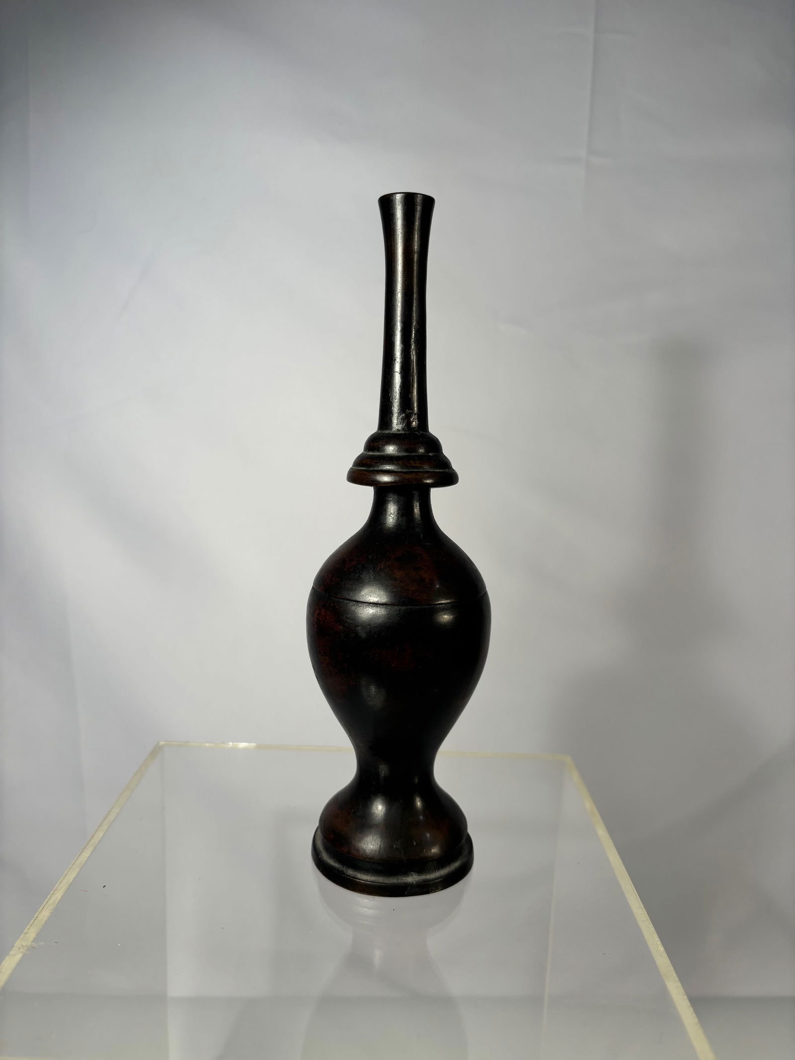 A Japanese Bronze Flower Vase (T?kin), Karakane (1 of 13)