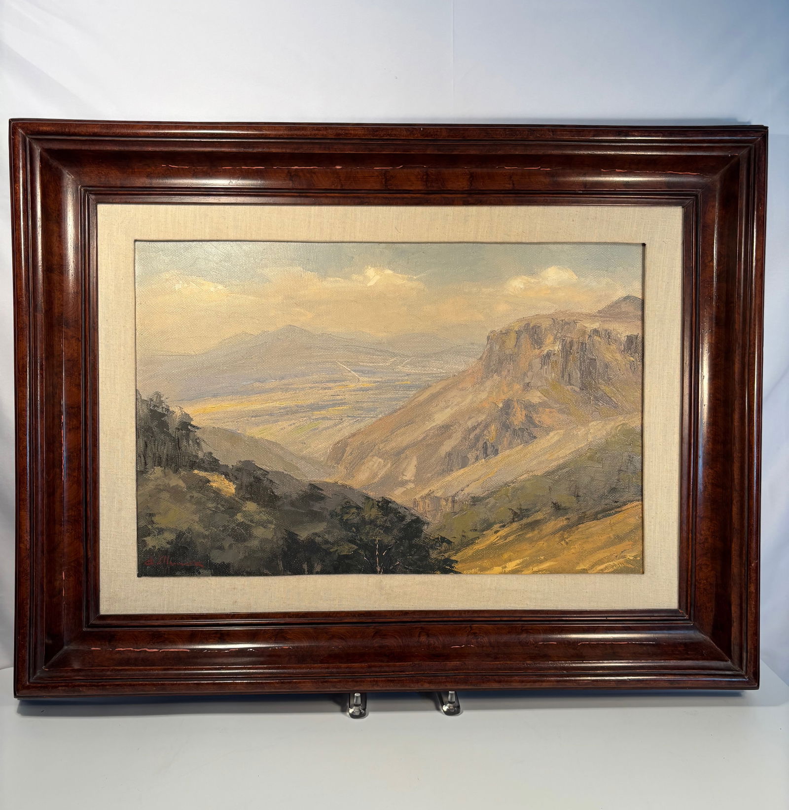 Eduardo Villanueva (Mexican, 20th Century) — Amanecer, Oil on Canvas (1 of 13)