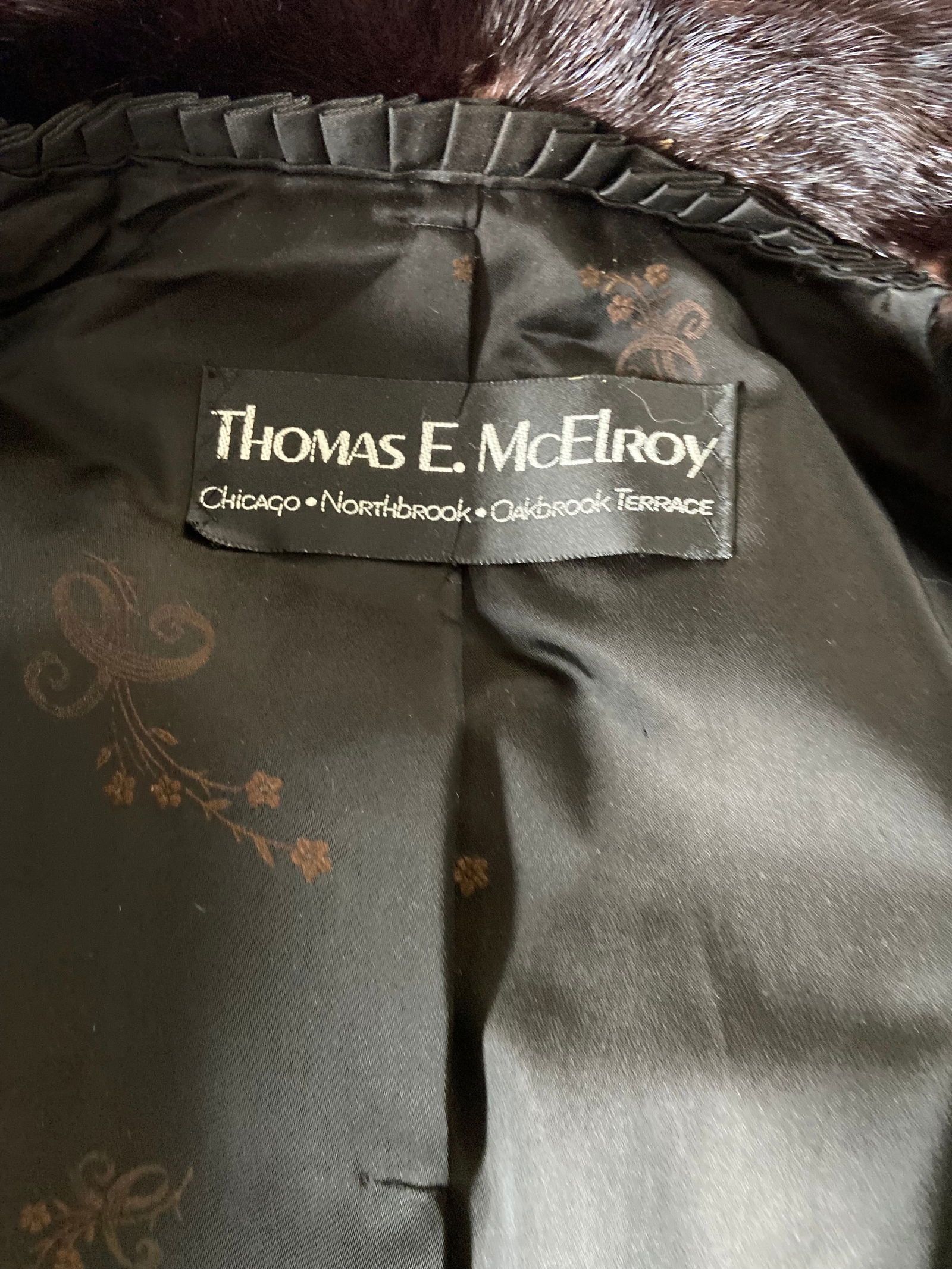 Thomas E. McElroy Mink Fur Coat - 7