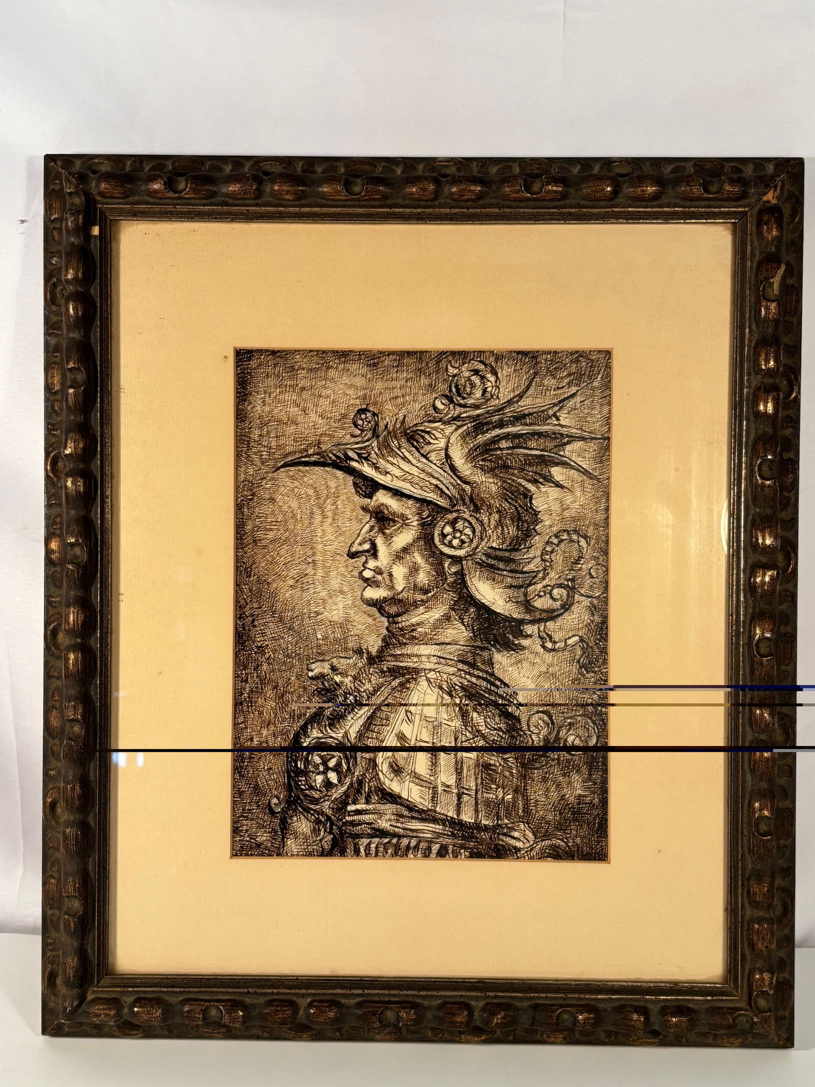 Dreyfus (20th Century), Pen and Ink Drawing, ‘Quisque Warren 1478 after Leonardo da Vinci’, (1 of 14)