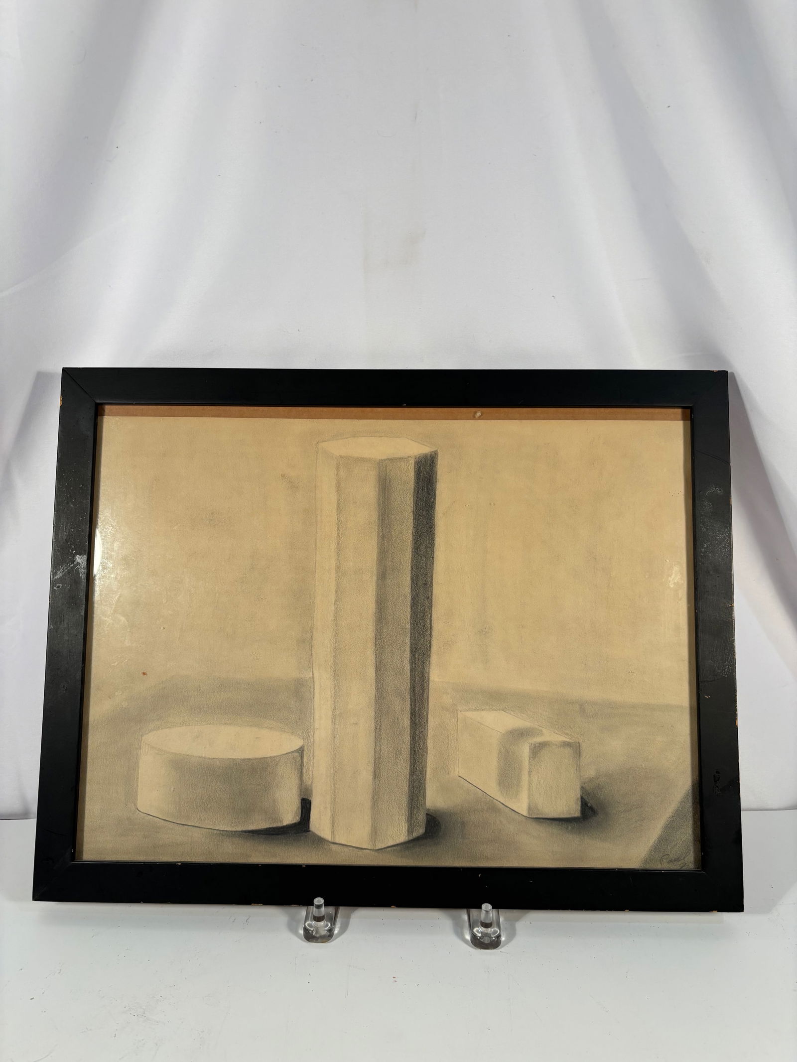 Paul Gallis (1946–2003), Geometric Still Life Study, Graphite/Ink on Paper (1 of 5)