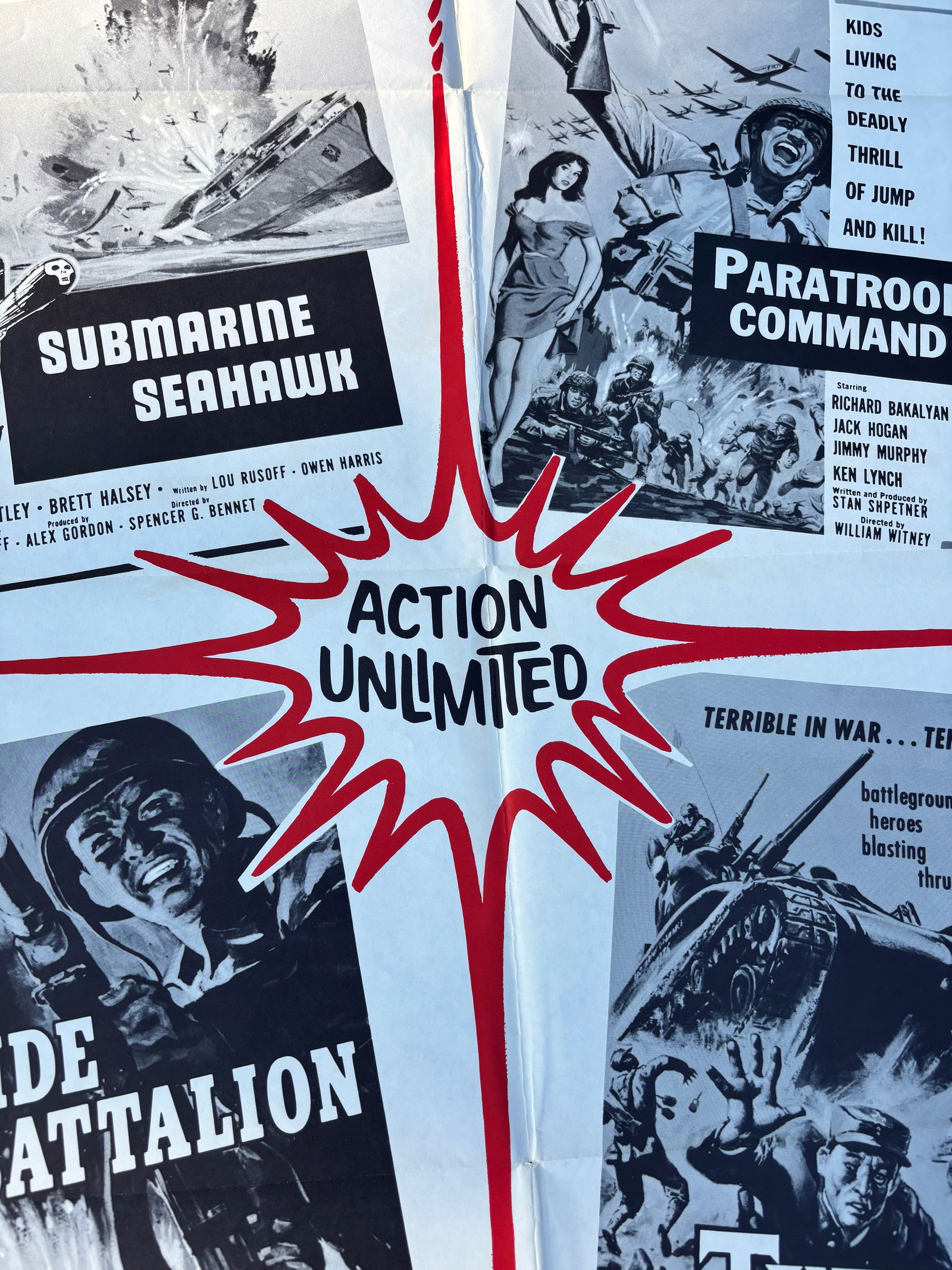 Quad Feature Encore Program Poster - 10