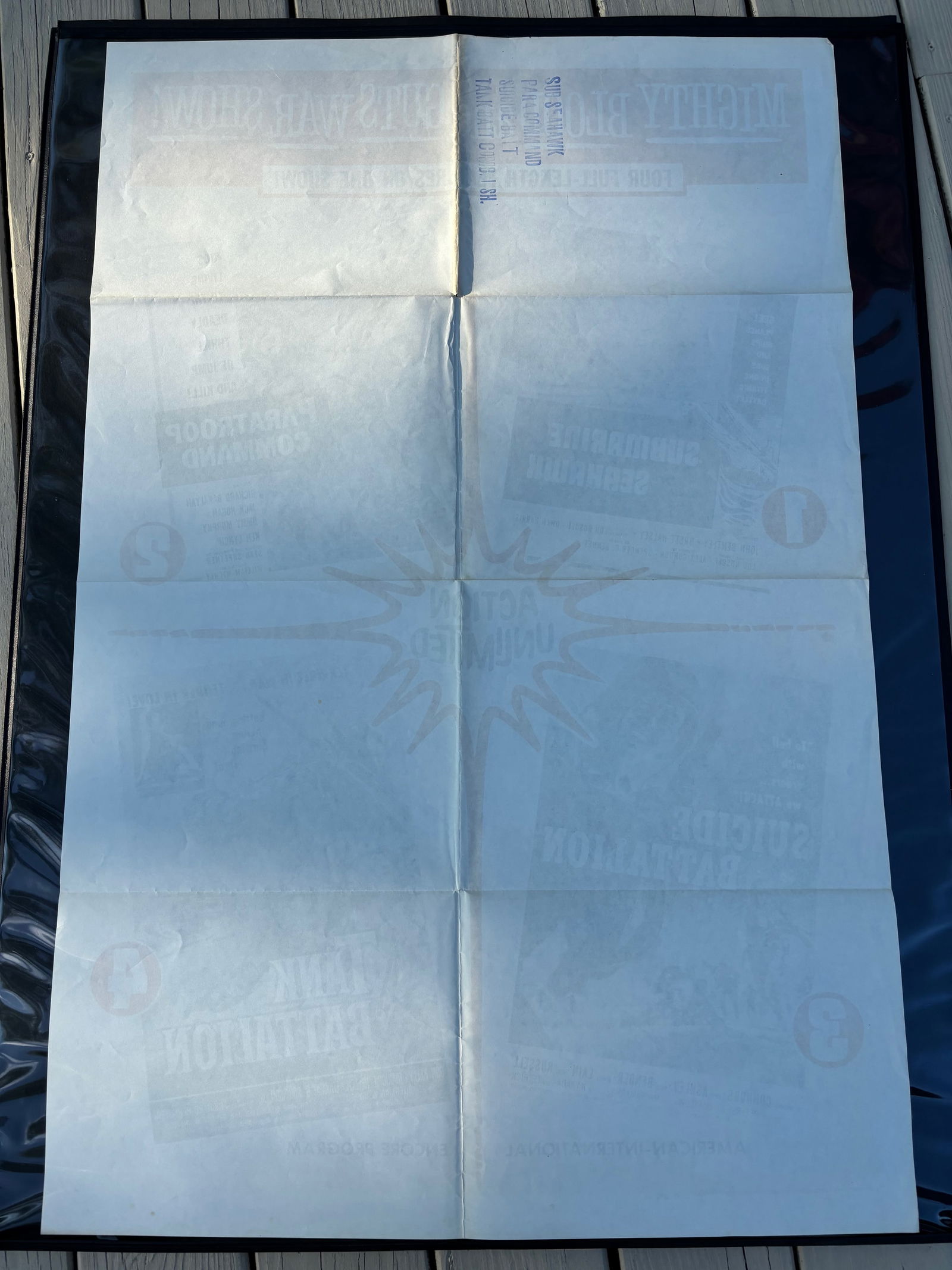 Quad Feature Encore Program Poster - 11