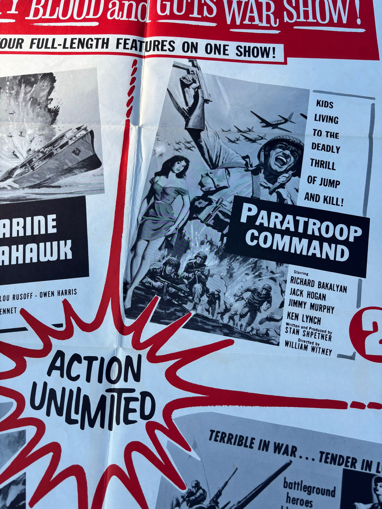 Quad Feature Encore Program Poster - 7