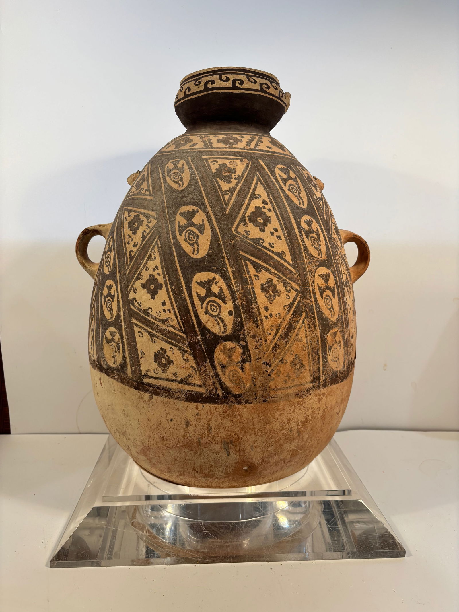 Terracotta Vessel with Geometric Motifs (1 of 13)