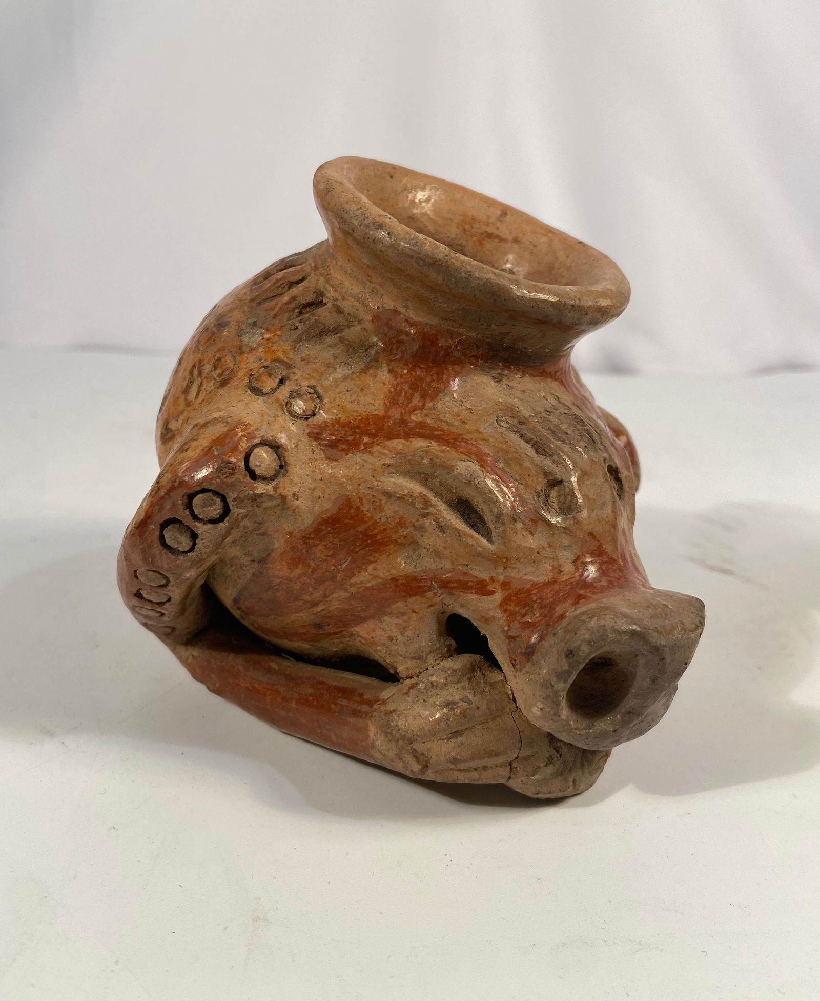 Pre-Columbian Colima Terracotta Animal Effigy Vessel (1 of 11)