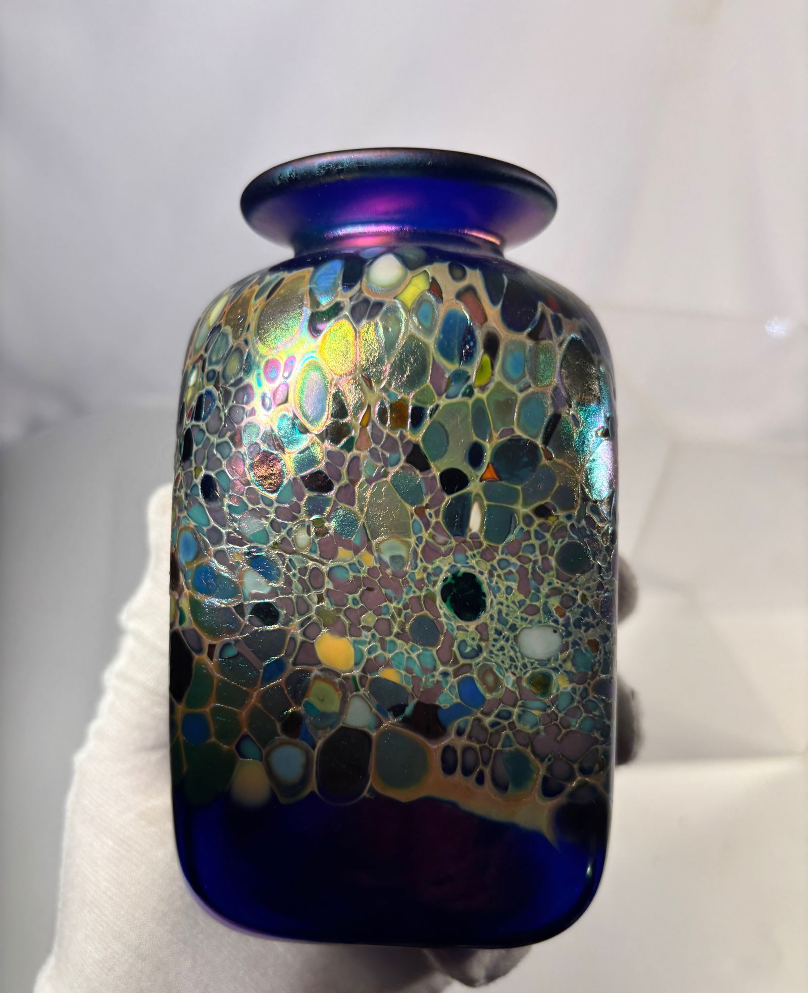 A Signed Art Glass Vessel, Dated 1994 - 5