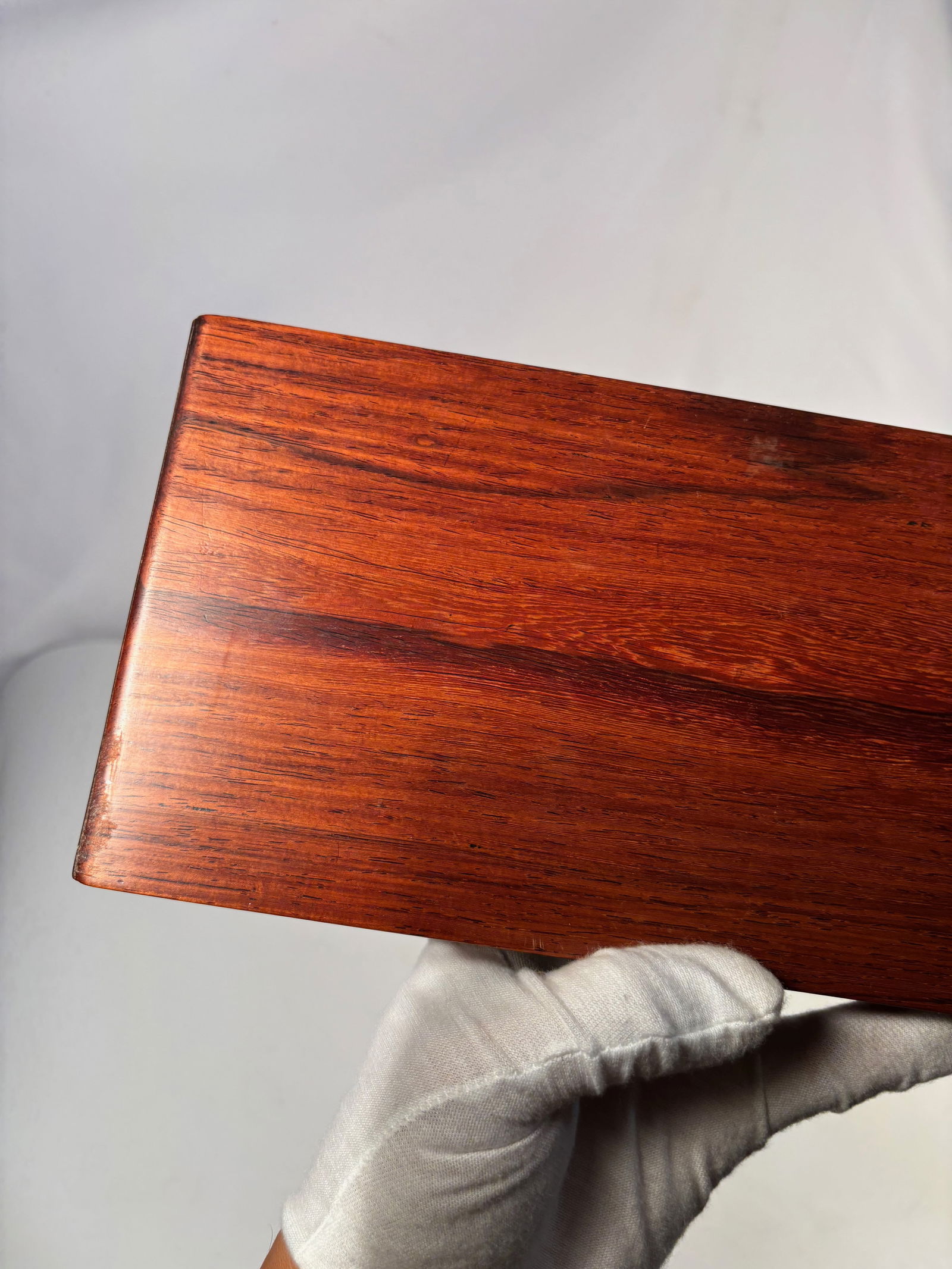 A Fine Chinese Huanghuali Rectangular Display Table with Openwork Apron - 2