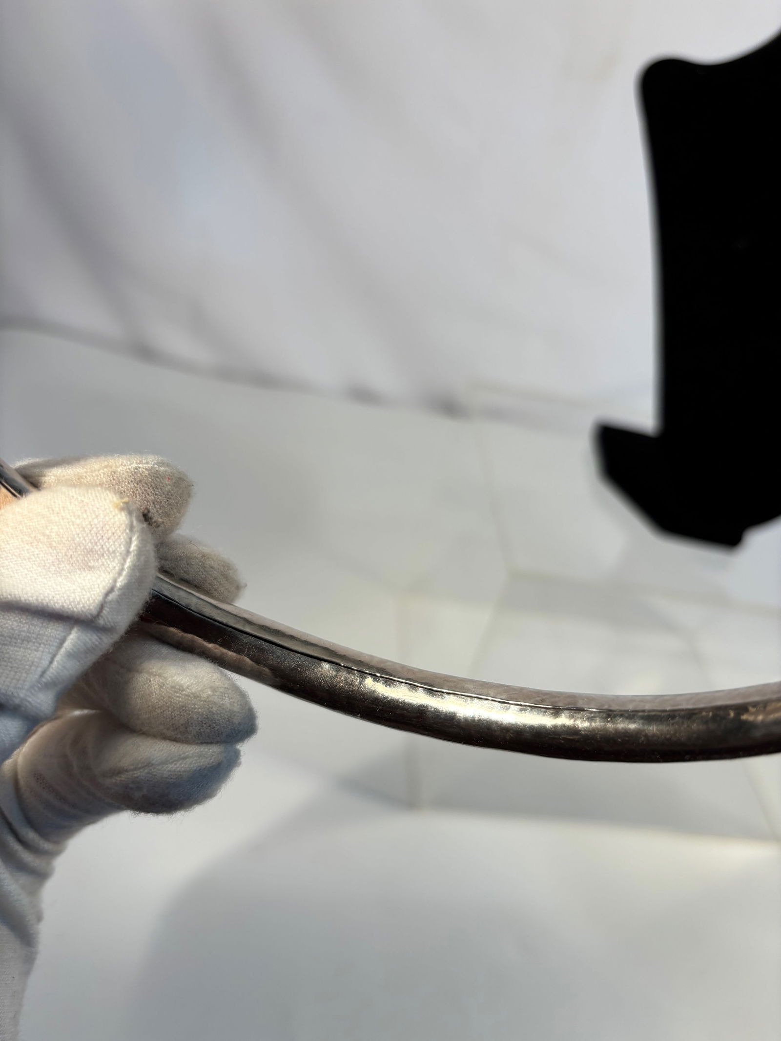 A Silver Torque-Style Collar Necklace - 6