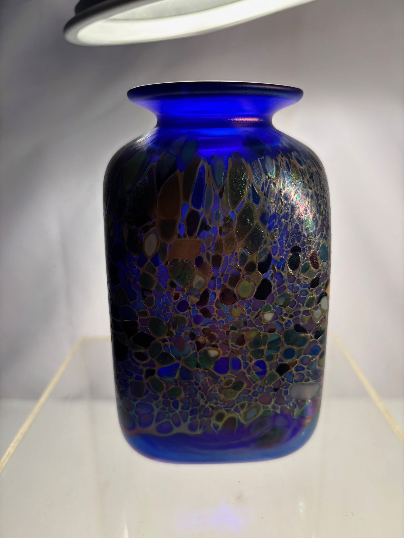 A Signed Art Glass Vessel, Dated 1994 - 2
