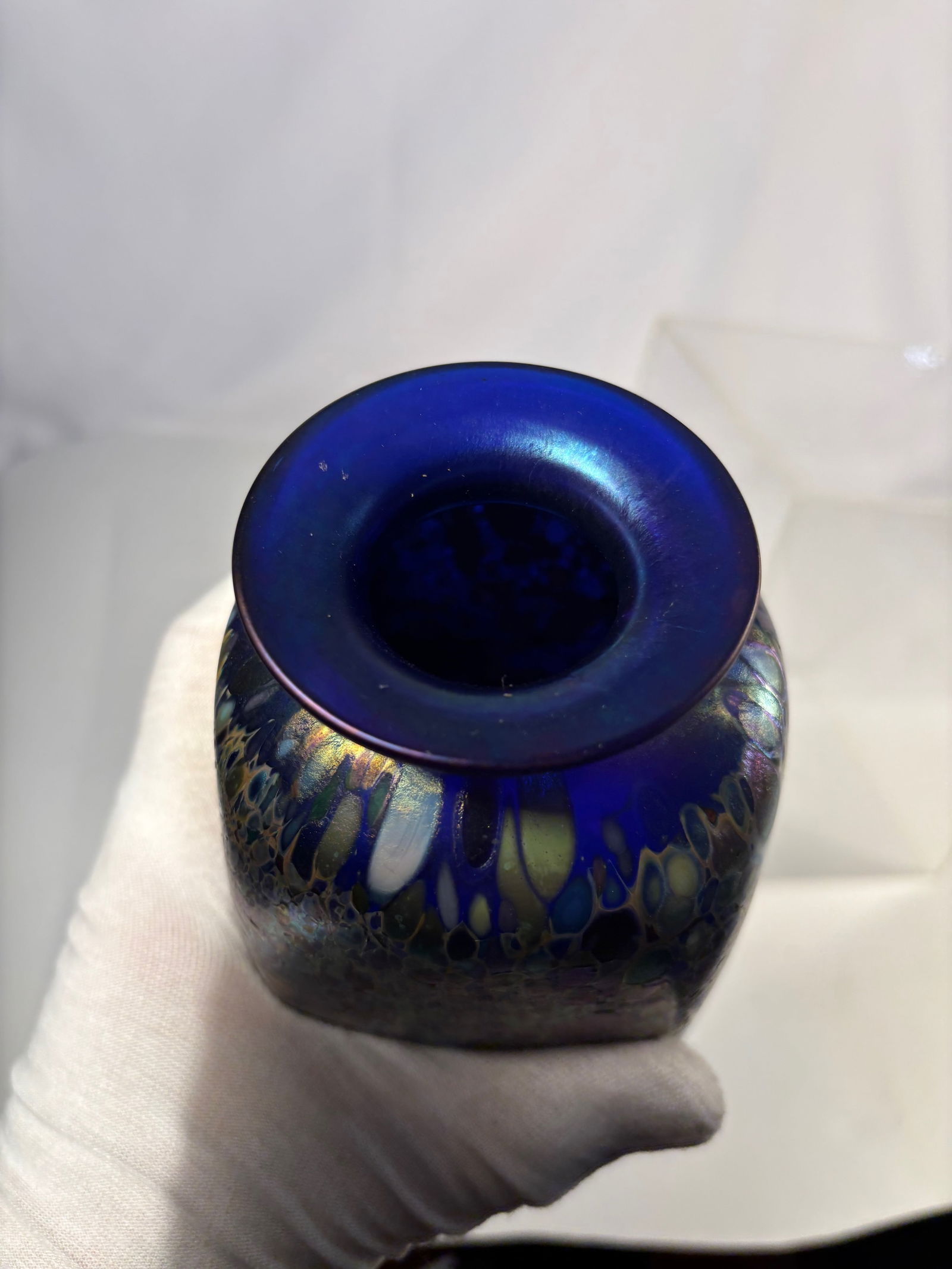 A Signed Art Glass Vessel, Dated 1994 - 6