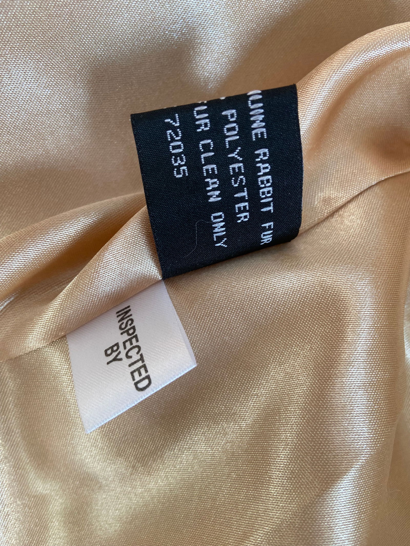 Rex Rabbit Fur Jacket with Horizontal Sheared Design - 4