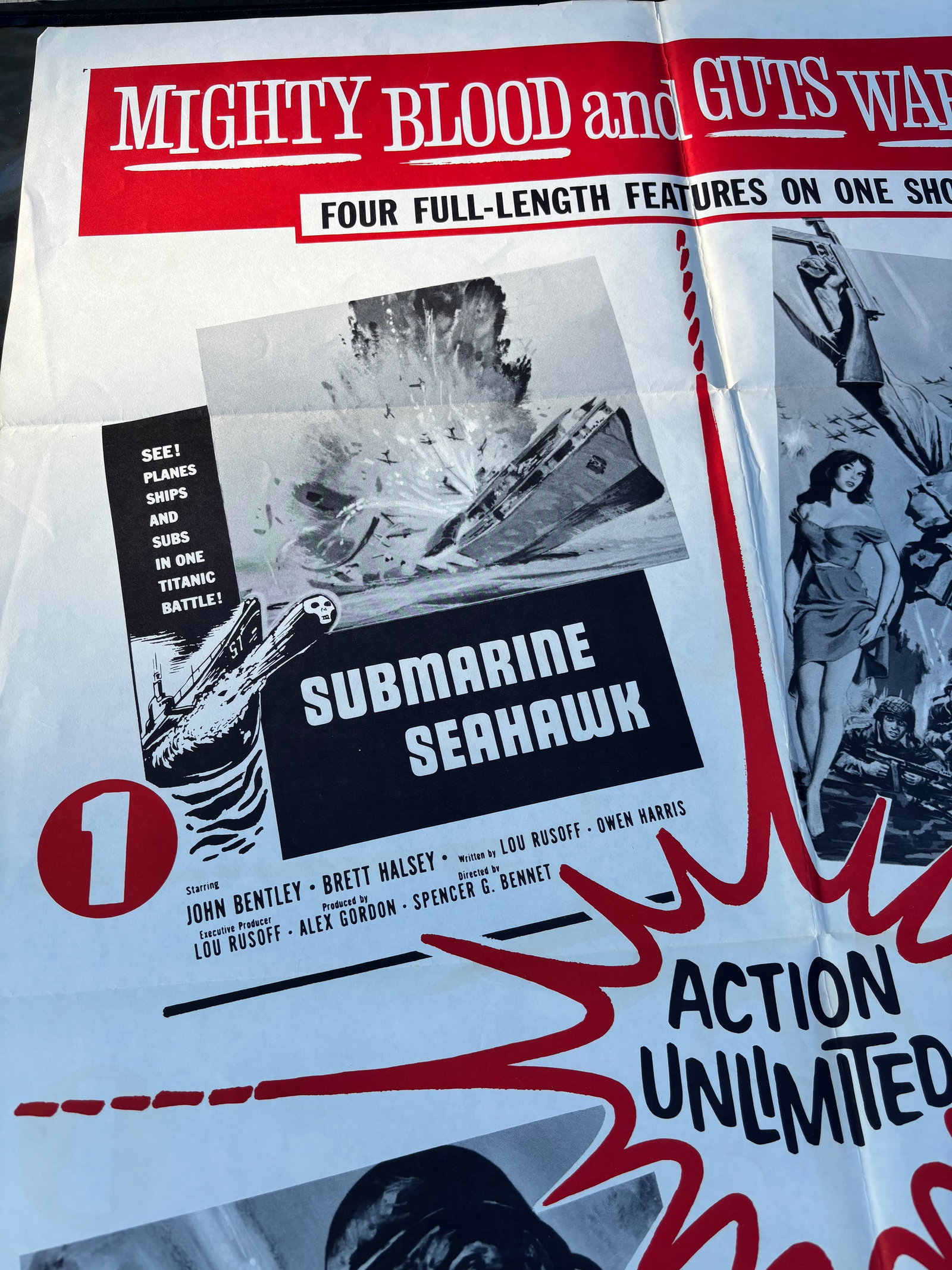 Quad Feature Encore Program Poster - 6