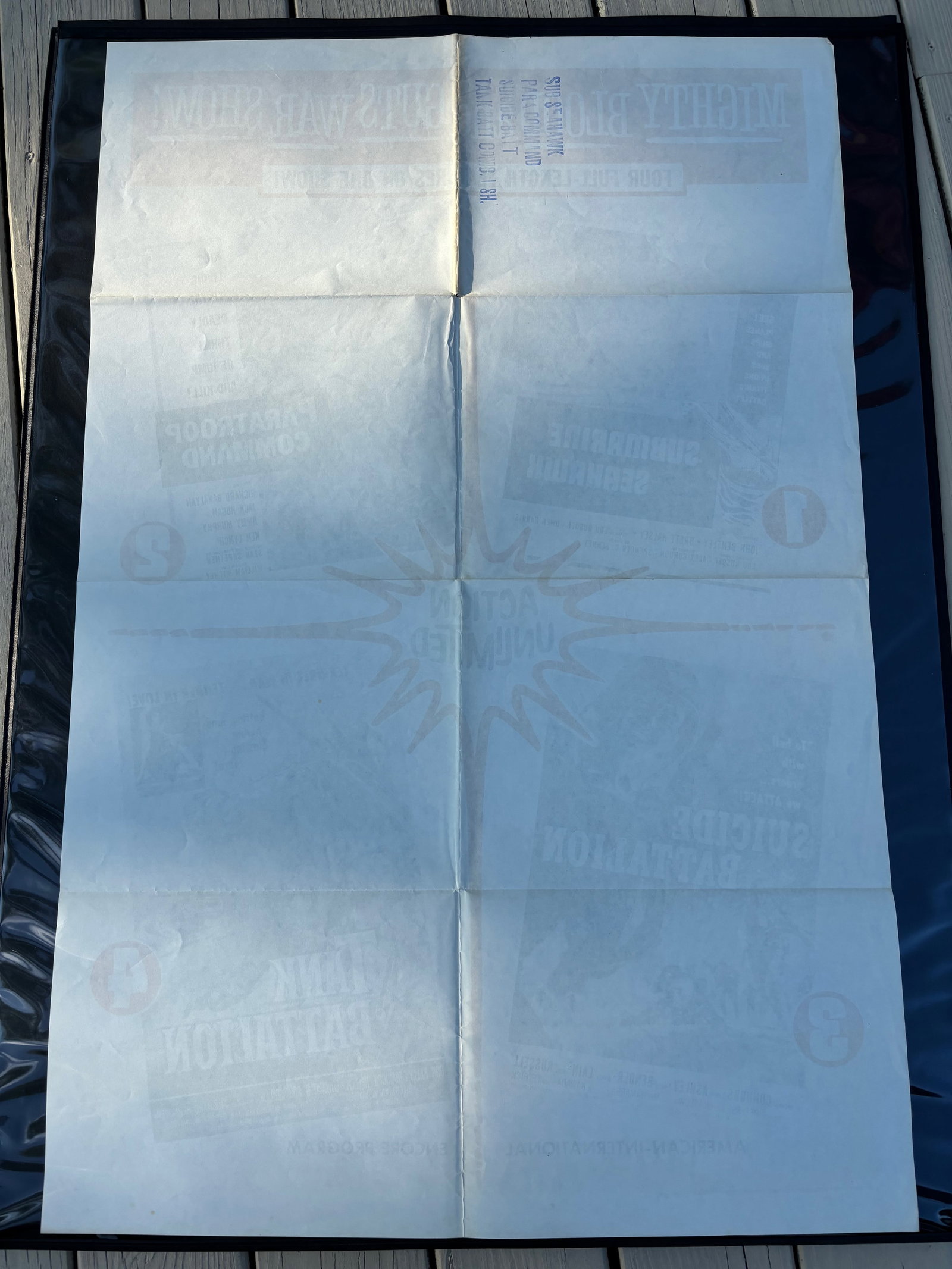 Quad Feature Encore Program Poster - 11