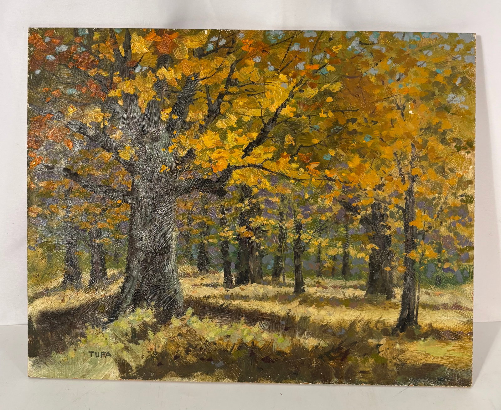 John Jerome Tupa (American, 1928–2004) Autumn Woodland Landscape (1 of 6)