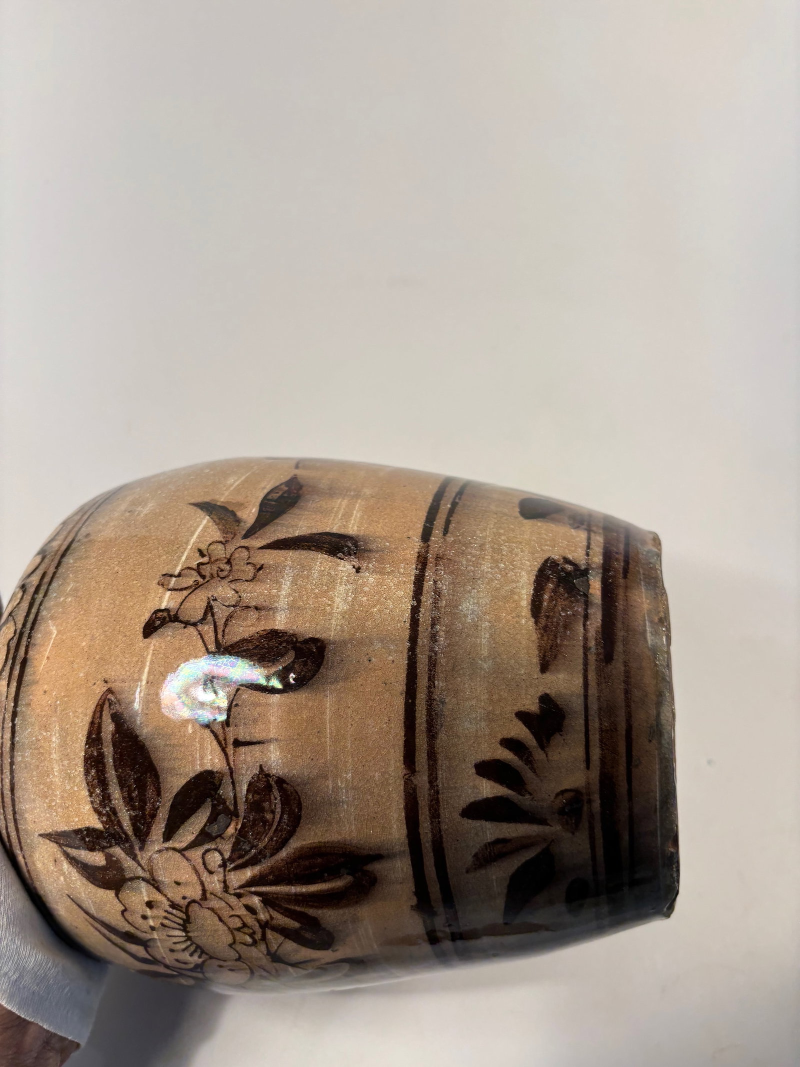 A Chinese Brown- glazed ceramic Jar - 5