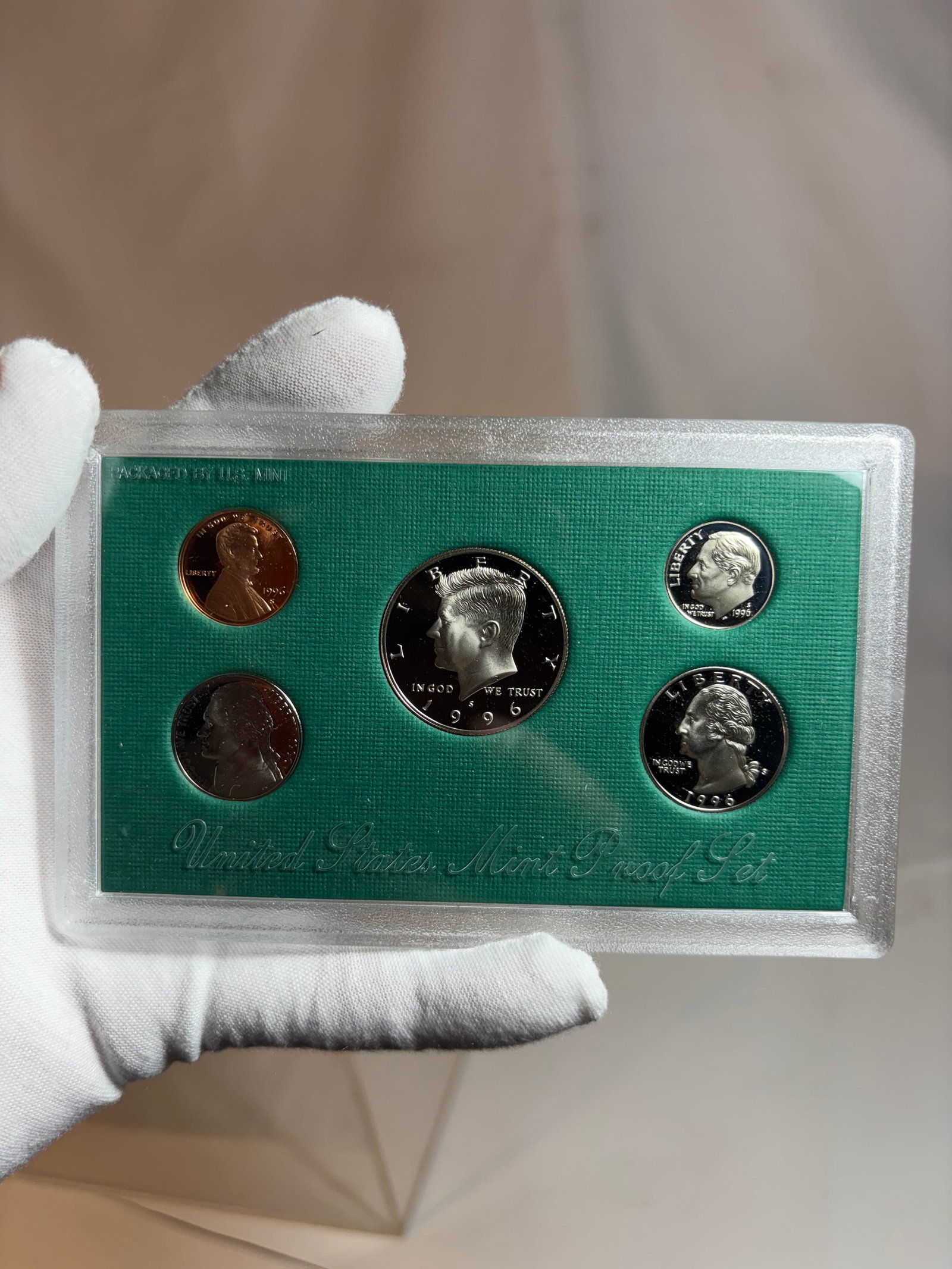 1996 United States Mint Proof Set in Original Government Packaging (1 of 11)