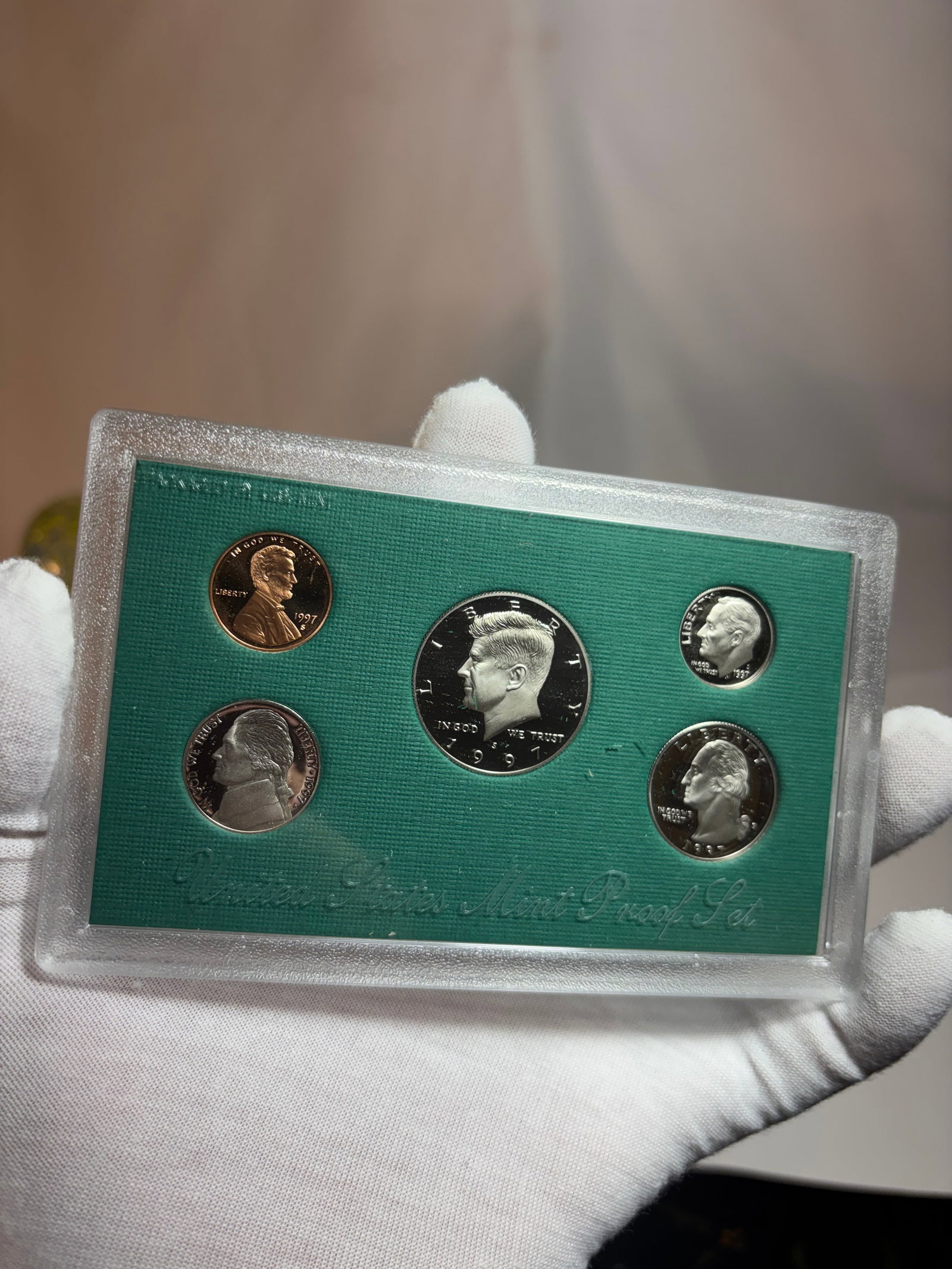 1997 United States Mint Proof Set in Original Government Packaging (1 of 10)