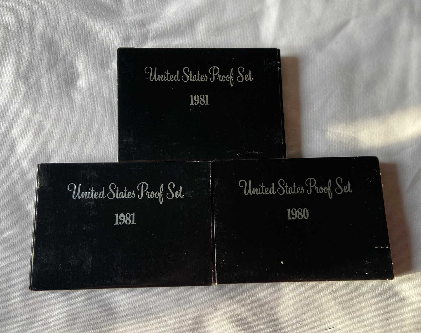 Three United States Mint Proof Sets, 1980 & 1981 (1 of 3)