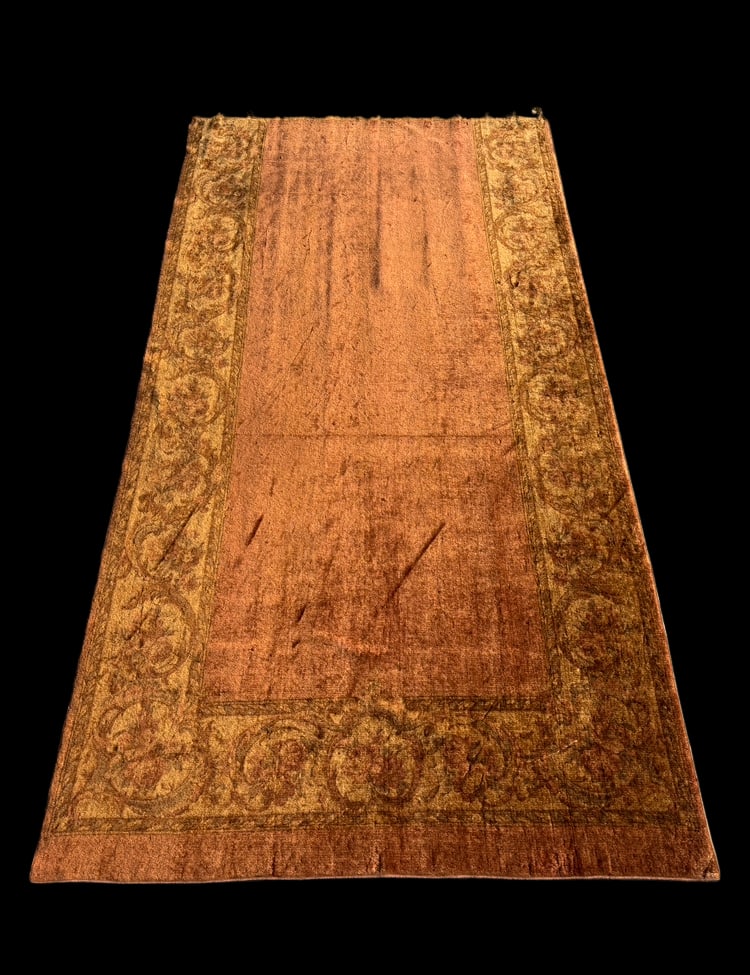 Mid-20th Century Velvet / Velour Decorative Textile (1 of 17)
