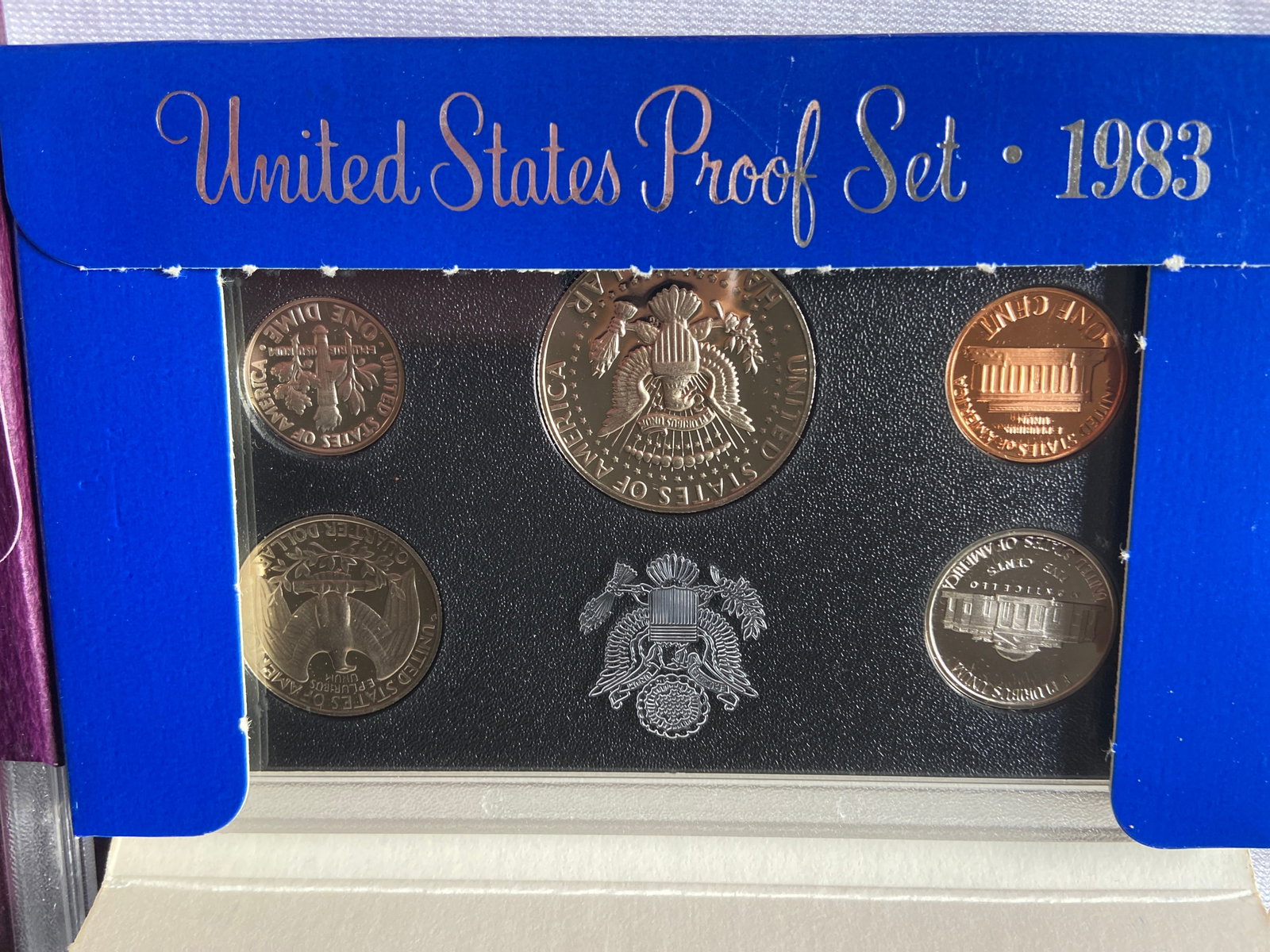 Three United States Mint Proof Sets, 1979, 1983 & 1989 (1 of 4)