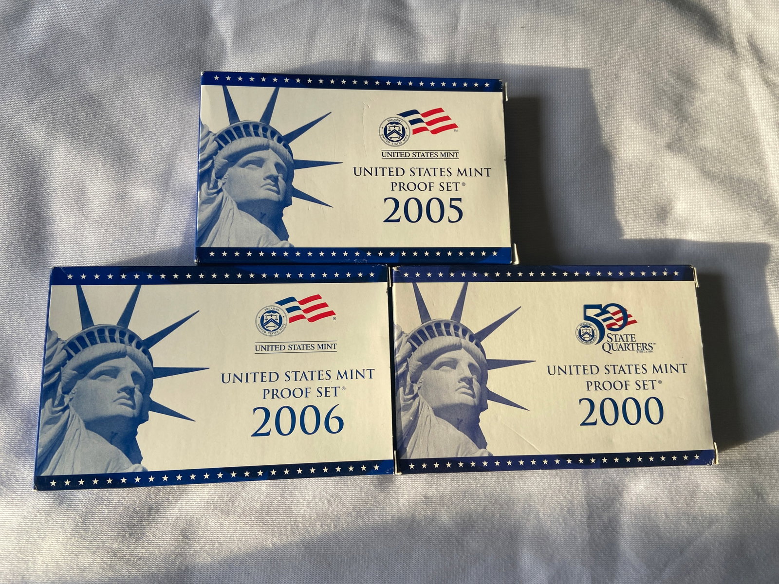 Three United States Mint Proof Sets, 2000, 2005 & 2006 (1 of 4)