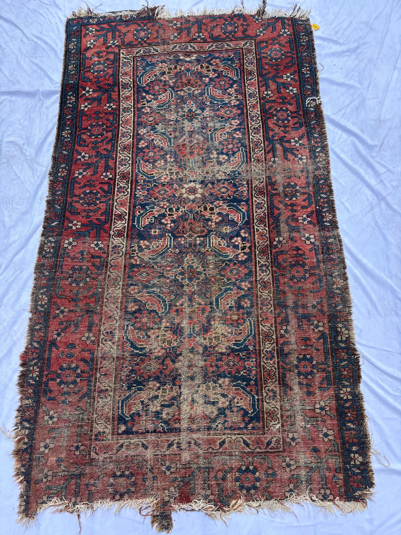 Antique Persian Heriz Style Runner Rug, 70 x 39 in. (1 of 8)