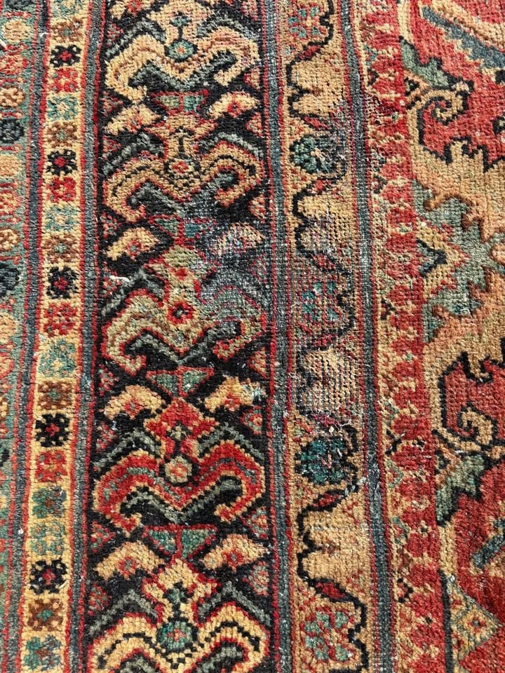 Antique Persian wool rug - 7