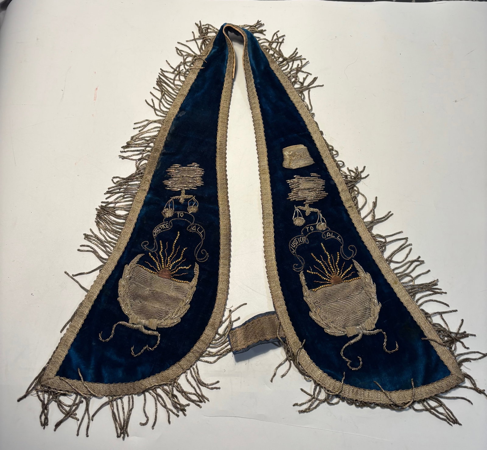 Vintage “Justice To All?? National Officer Ceremonial Collar Regalia