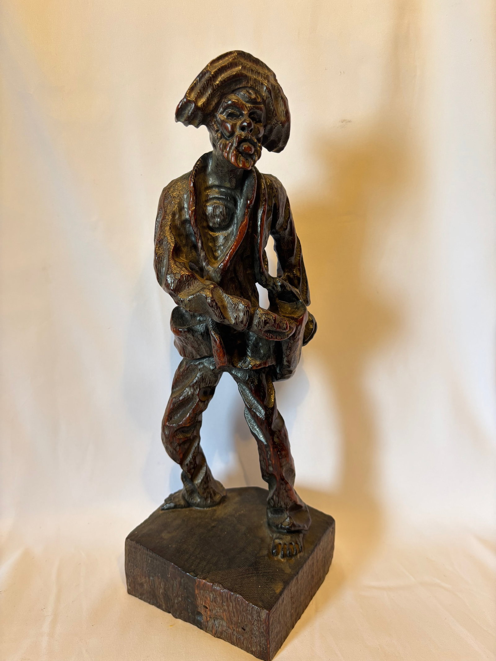 Vintage Hand Carved Tribal Figure Sculpture (1 of 12)