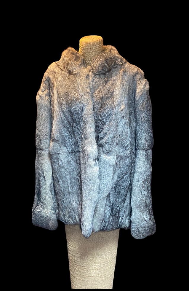 Vintage Rabbbit Fur Jacket (1 of 7)