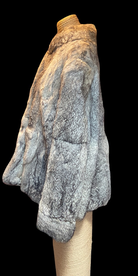 Vintage Rabbbit Fur Jacket - 4