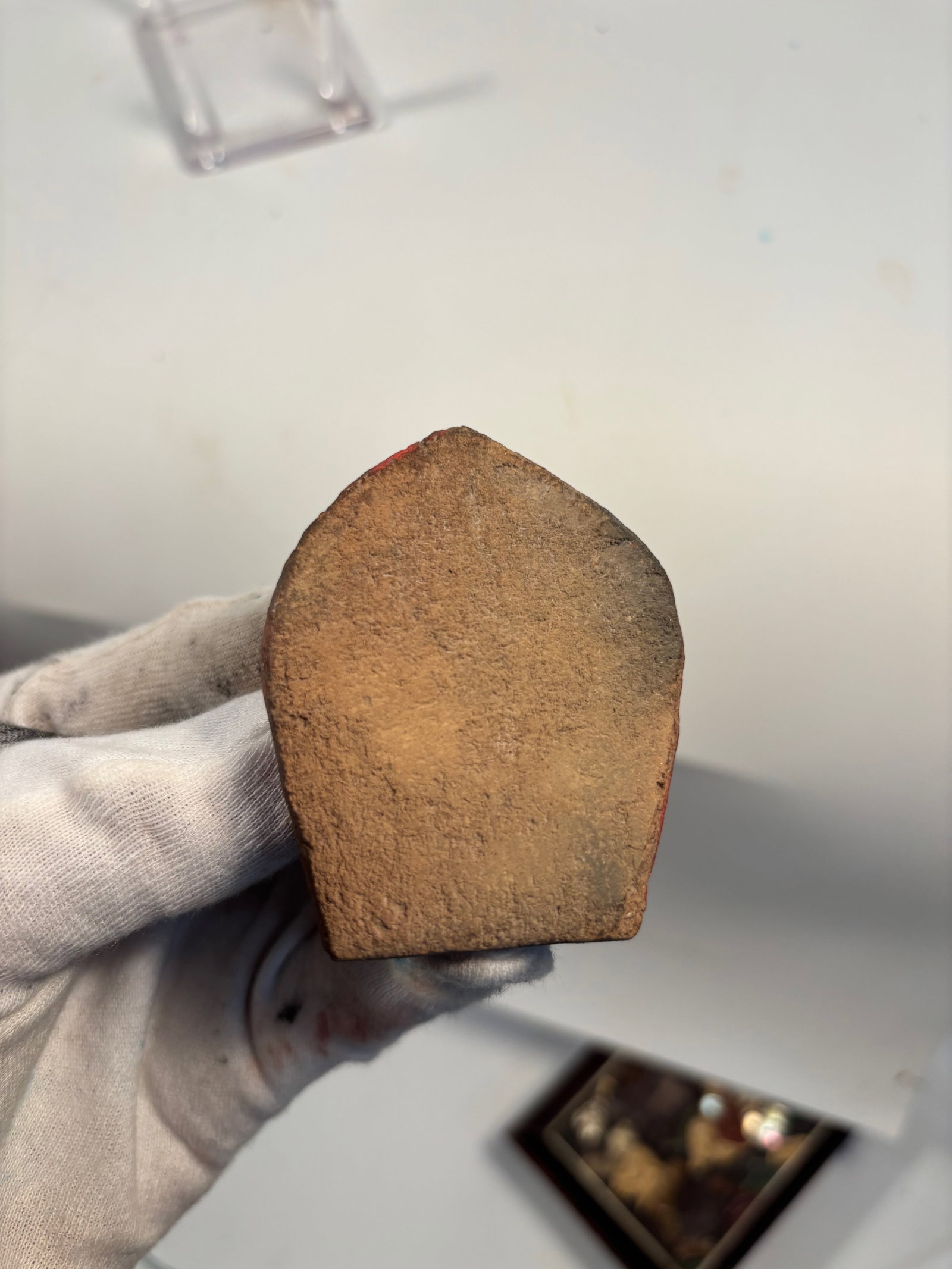 Tibetan terracotta tsa-tsa plaque - 5