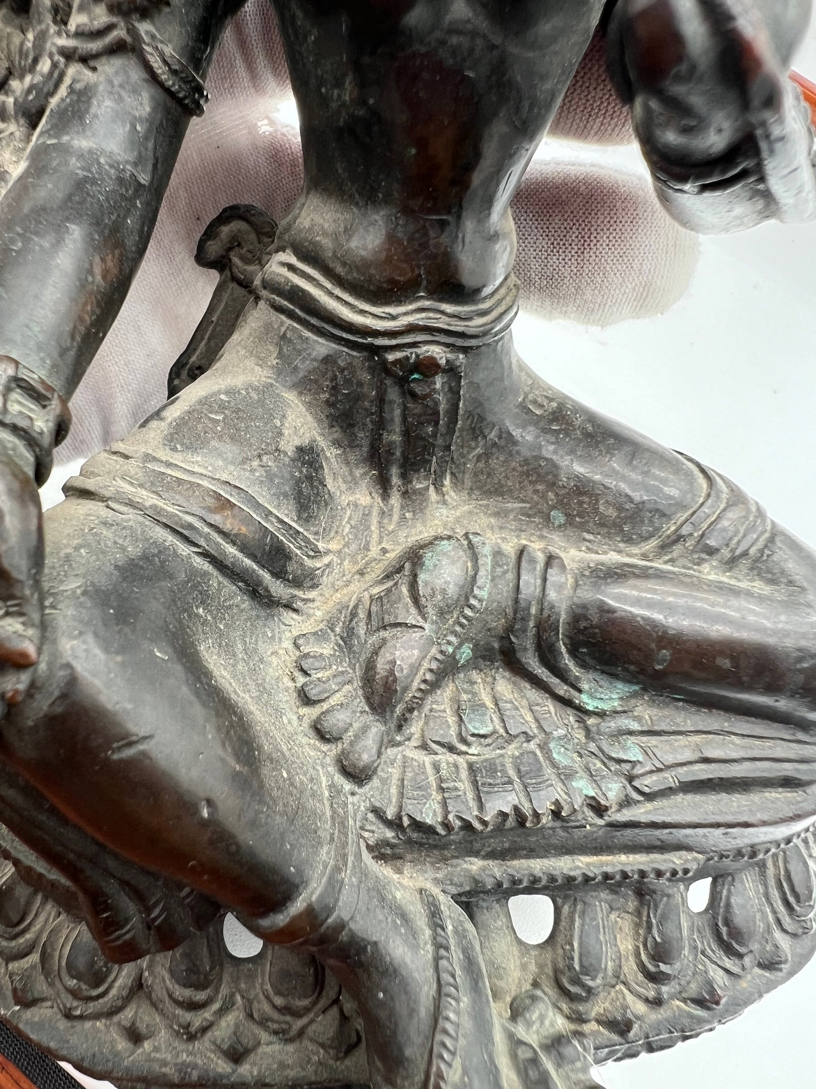 A Nepalese bronze Buddha statue - 7
