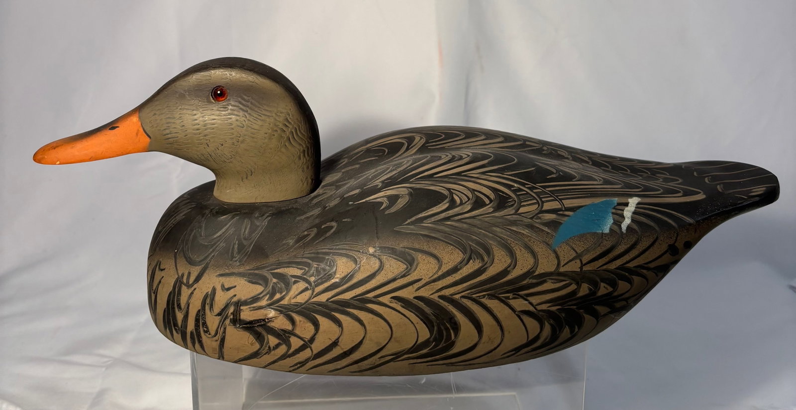 A Mid Century Hand Painted Duck Hunting Decoy by Decoys Unlimited (1 of 7)