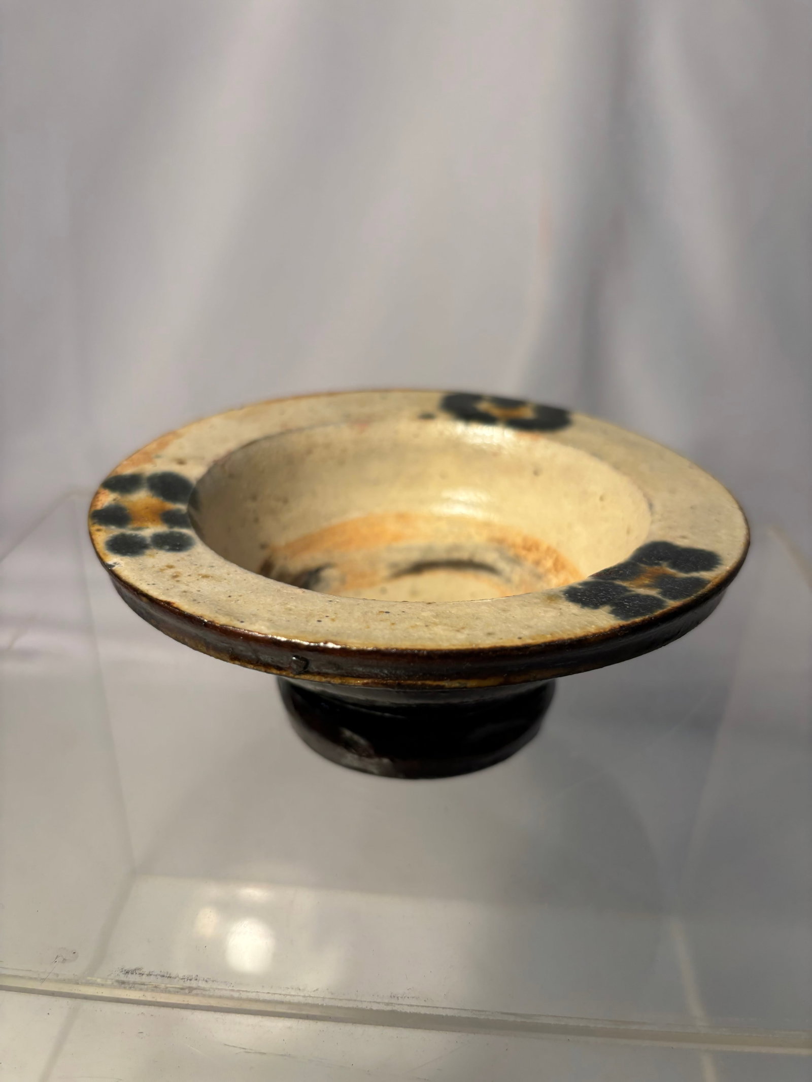 Antique Chinese Song Style Brown Glazed Pottery Bowl (1 of 7)