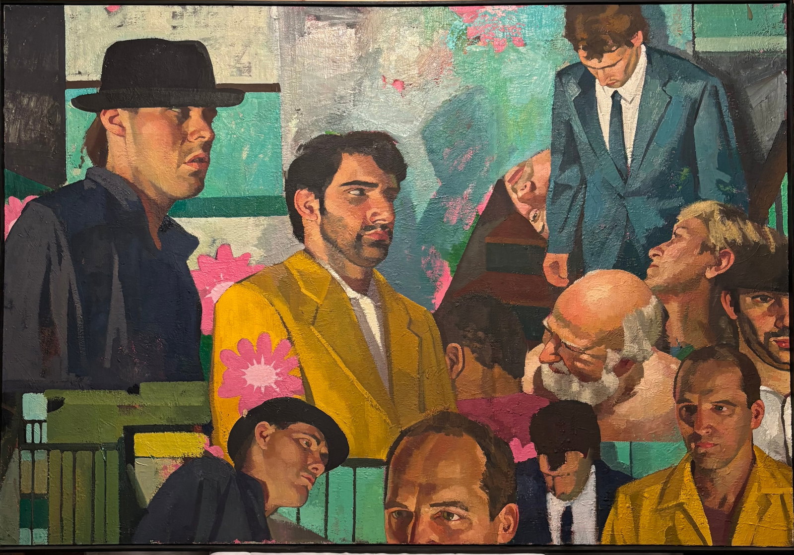 Jane Fisher (American,. b. 1961), Oil on Linen – Monumental Museum Scale 57?? x 39?? Figurative (1 of 9)