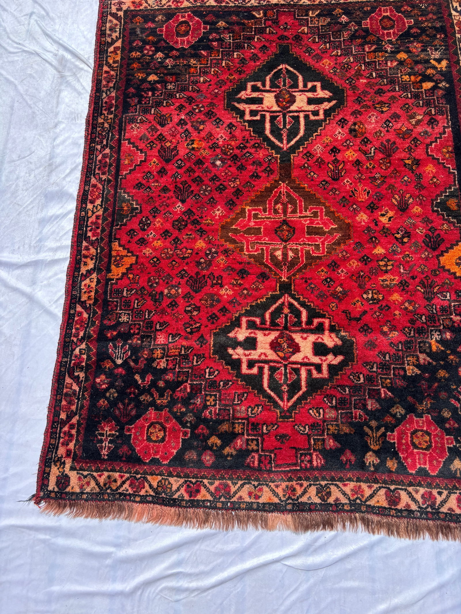 Hand-Knotted Persian Tribal Area Rug, 64 x 48 in. (1 of 7)