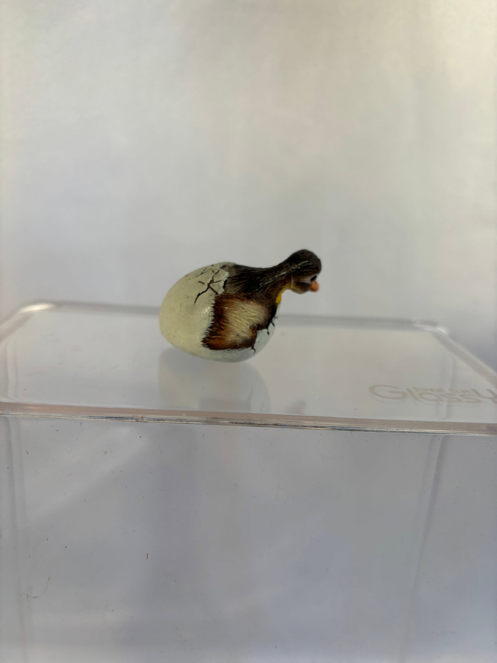 HFM Signed Duckling Hatching from Egg Miniature - 4