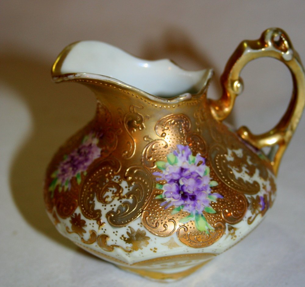 Hand Painted Royal Kinran Nippon Pitcher Jun 13, 2014 Germansweek