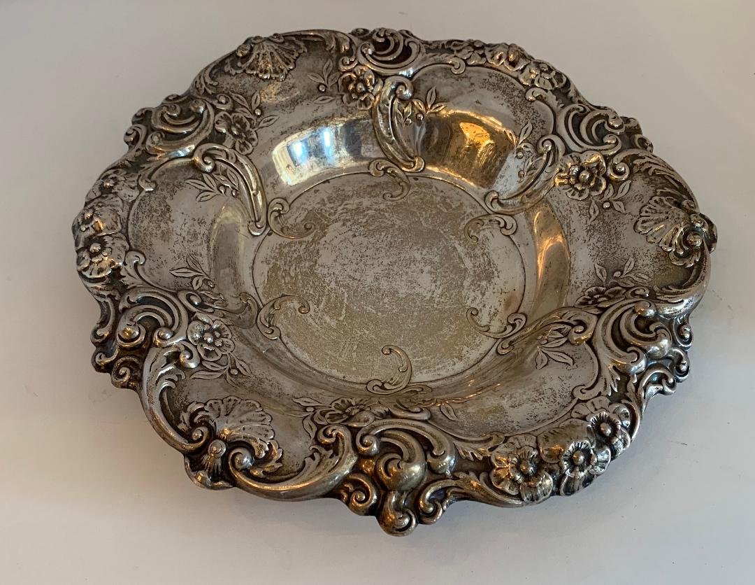 Gorham Sterling Silver Centerpiece Bowl Dish (1 of 5)