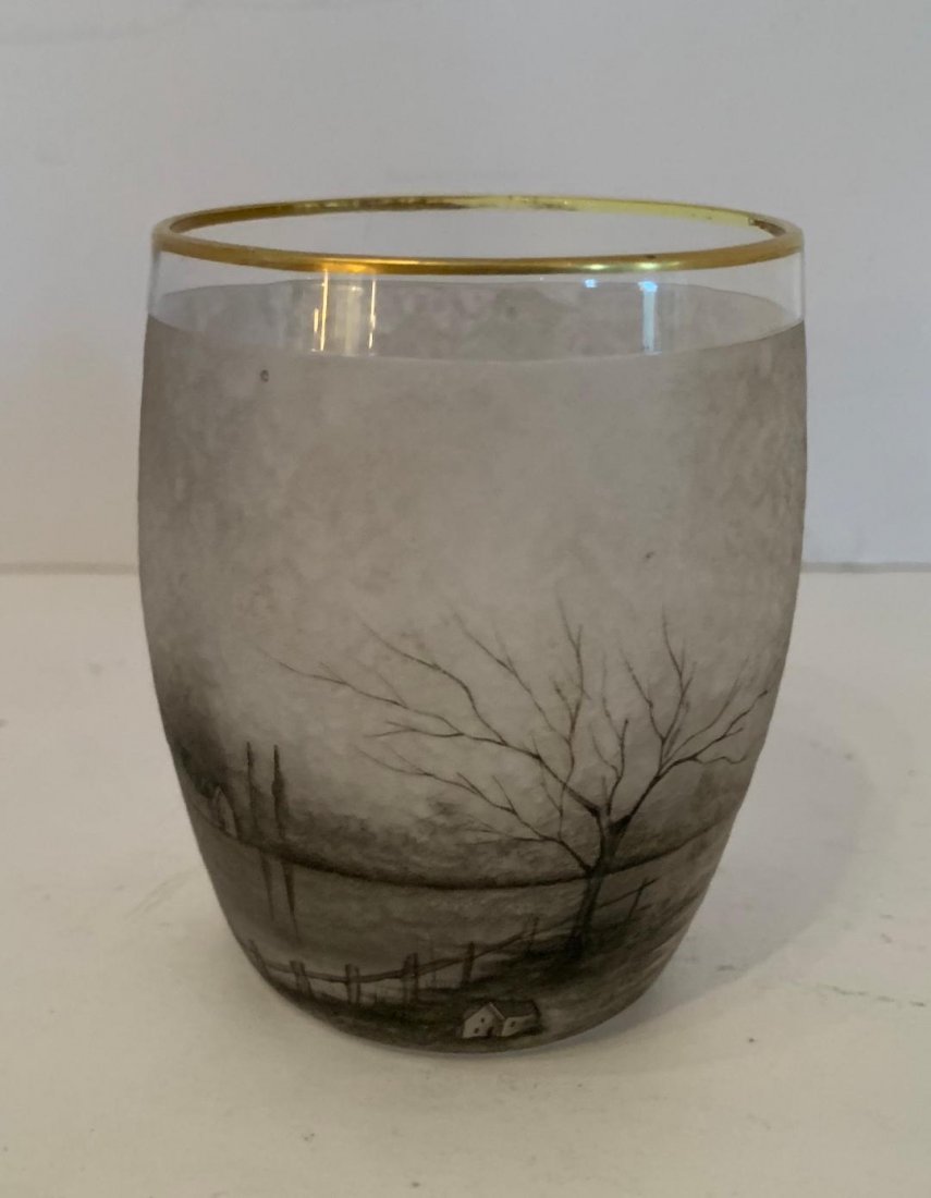 Daum Nancy Art Glass Vase (1 of 5)